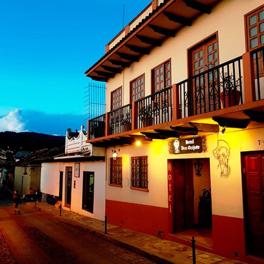 Hotel Don Quijote ซานกริสโตบัล เด ลาสกาซาส ภายนอก รูปภาพ